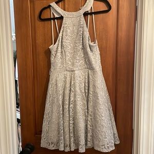 Homecoming dress worn once brand new condition fits like an 8